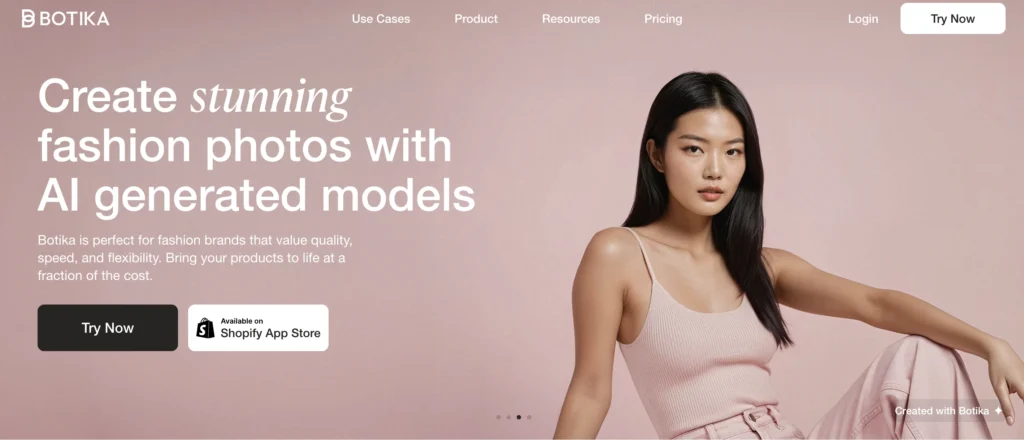 Botika is an AI fashion design tool