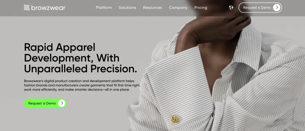 Browzwear is an AI fashion design tool