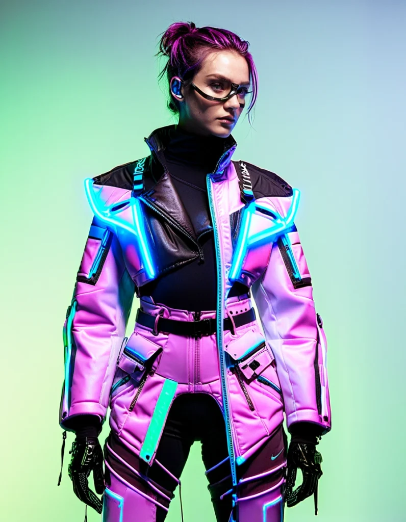 What is cyberpunk fashion
