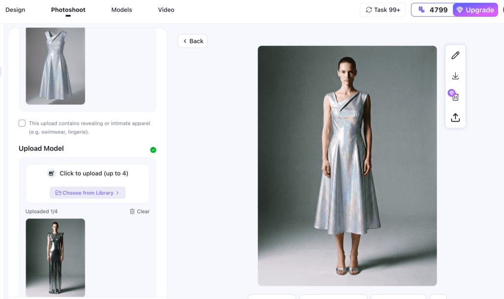 Visualize on a Model