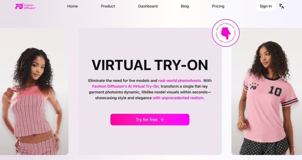 Fashion Diffusion: Virtual Try-On