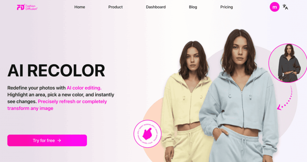 AI Recolor: Fashion Diffusion