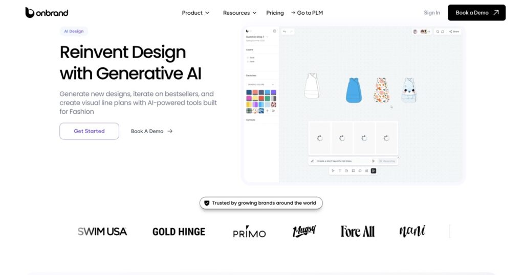 Top AI dress design tool: Onbrand