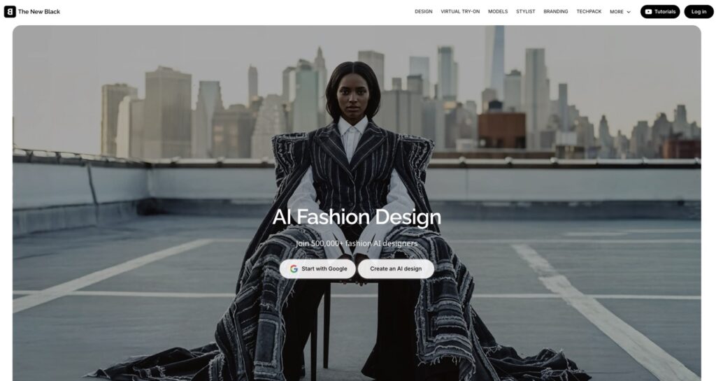 Top AI dress design tool: The New Black