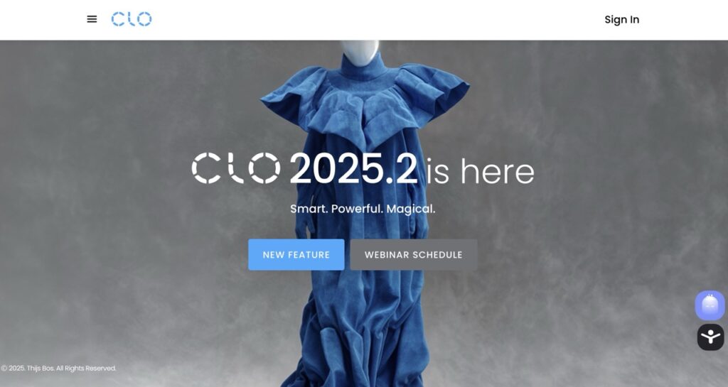 Top AI dress design tool: CLO 3D