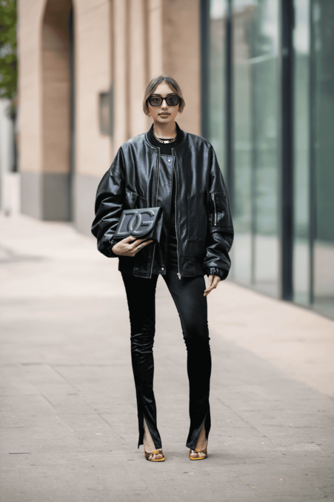 bomber jacket style
