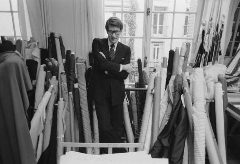 Fashion designer-Yves Saint Laurent