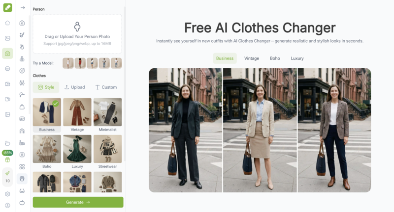 10. AI shirt color changer-VisualGPT