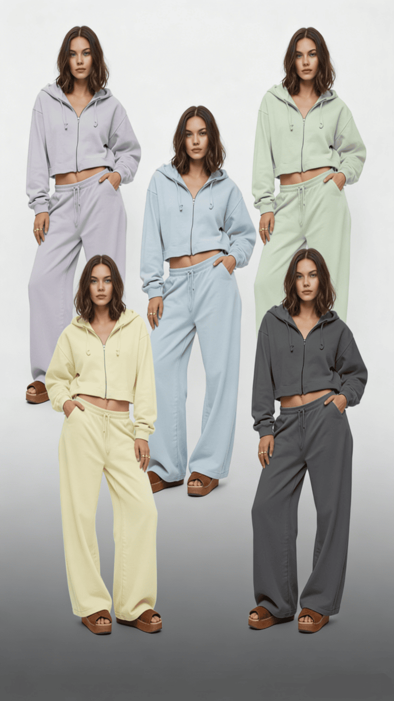 Generated by Fashion Diffusion's AI Recolor tool.