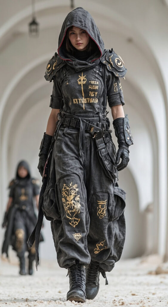 cyberpunk aesthetic clothing——Dystopian Grime