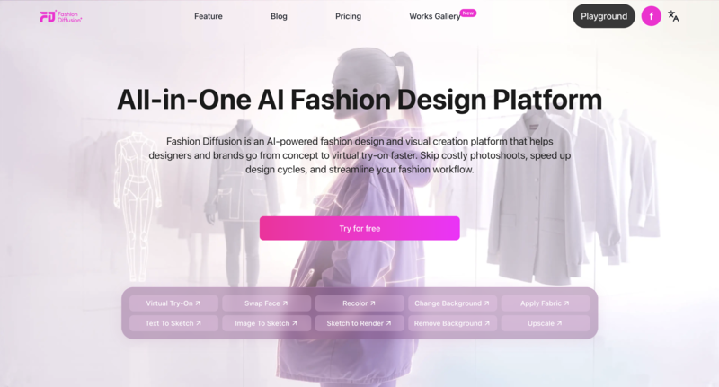 The New Black AI Alternatives 1--Fashion Diffusion