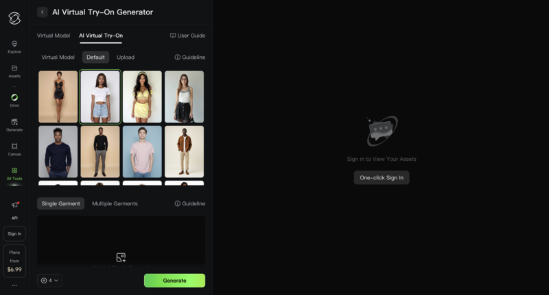 7. Virtual Try On-Kling