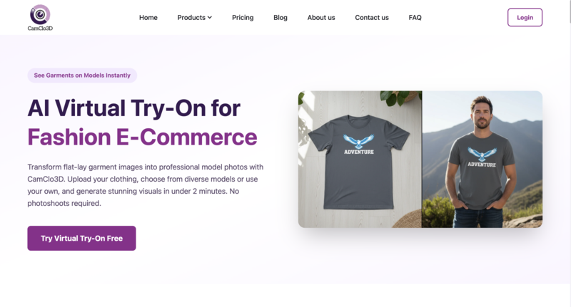 8. Virtual Try On-CamClo3D