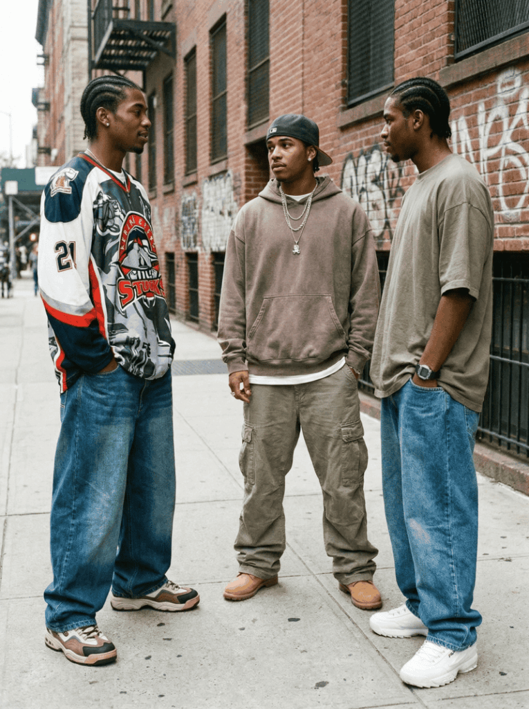 Men's style Y2K outfit