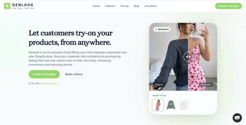 Personalized virtual try-on using AI-generated avatars reflecting diverse body types.