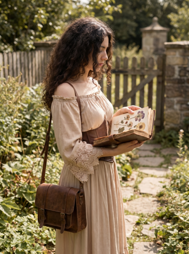 Poetcore Aesthetic-input AI prompt and generate outfit by using AI Outfit Generator feature.