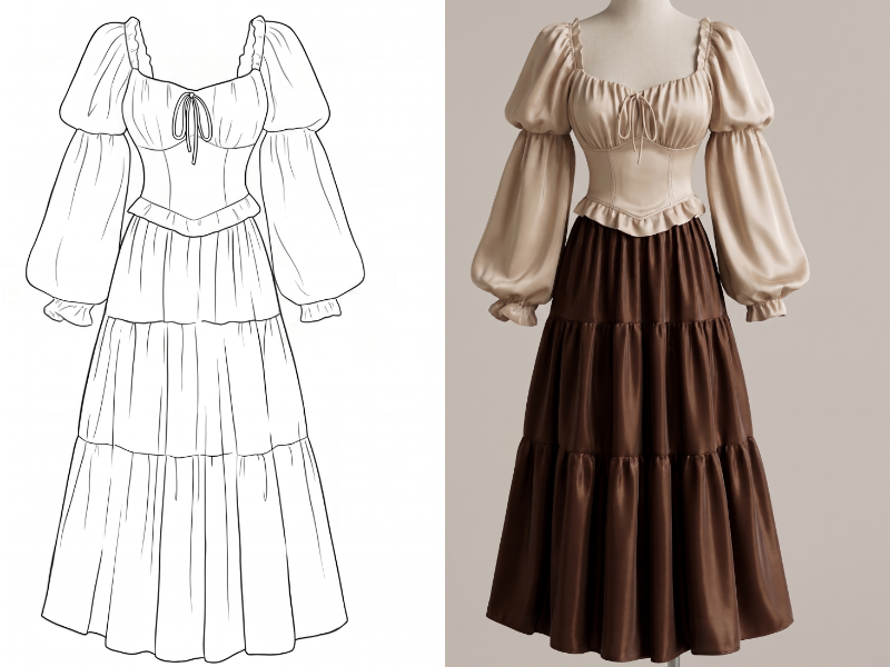 turn rough ideas into real fashion outift