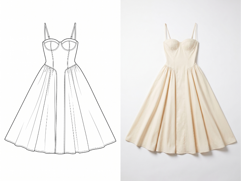 With sketch to render functionally, you can easily convert your basic sketch into a detailed rendered image.