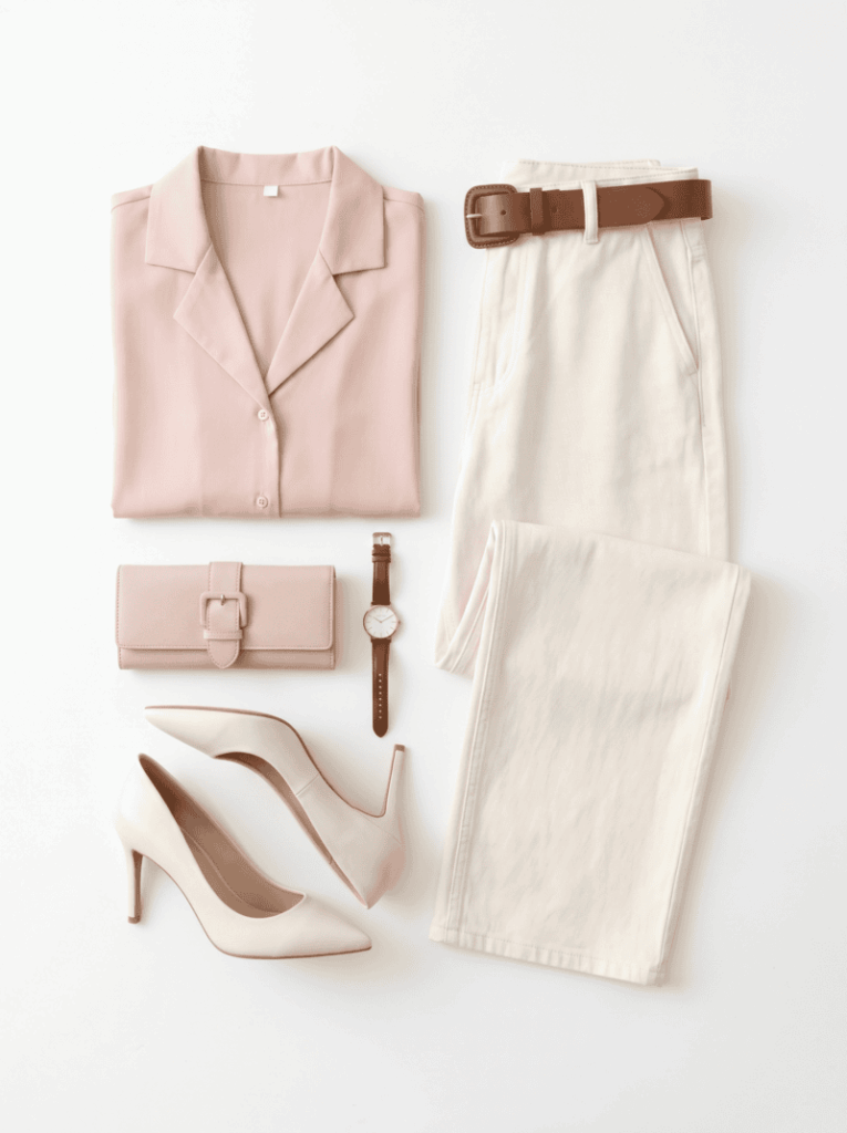 Clothing product on white background created with AI for e-commerce listing.
