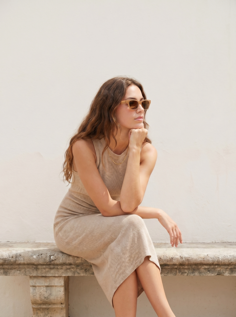 Uploaded fashion model image.