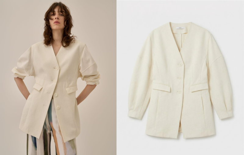 Flat lay apparel image created with AI for ecommerce product photography