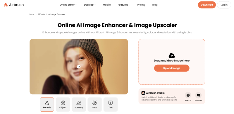 Airbrush is a versatile AI-powered platform designed to enhance fashion visuals with ease. 