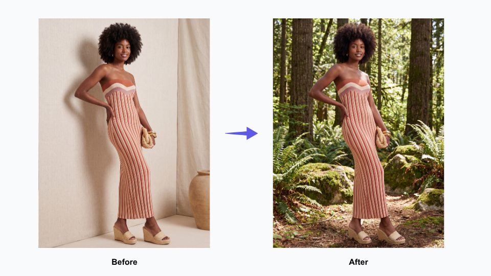Change Background with AI