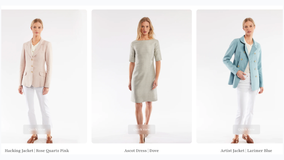 Clients Are Choosing a Fabric They Can't Yet See on a Coat