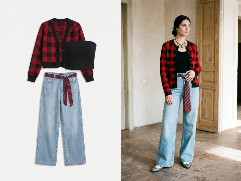 An AI clothes changer is a tool that digitally replaces the clothing in a photo with a new outfit.