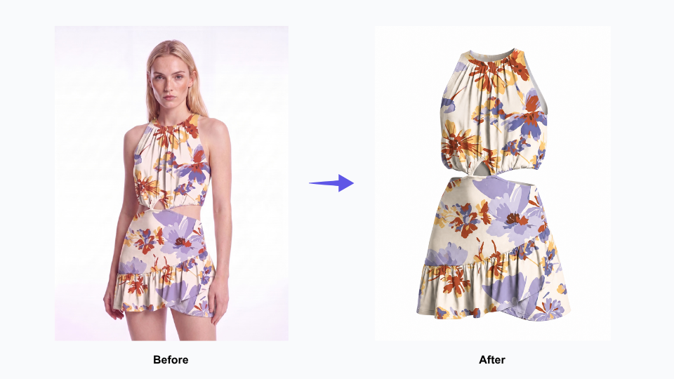 Generate 3D clothing images with Flat Lay Generator