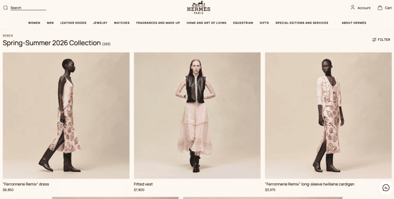 Premium fashion item displayed with on-model photography.