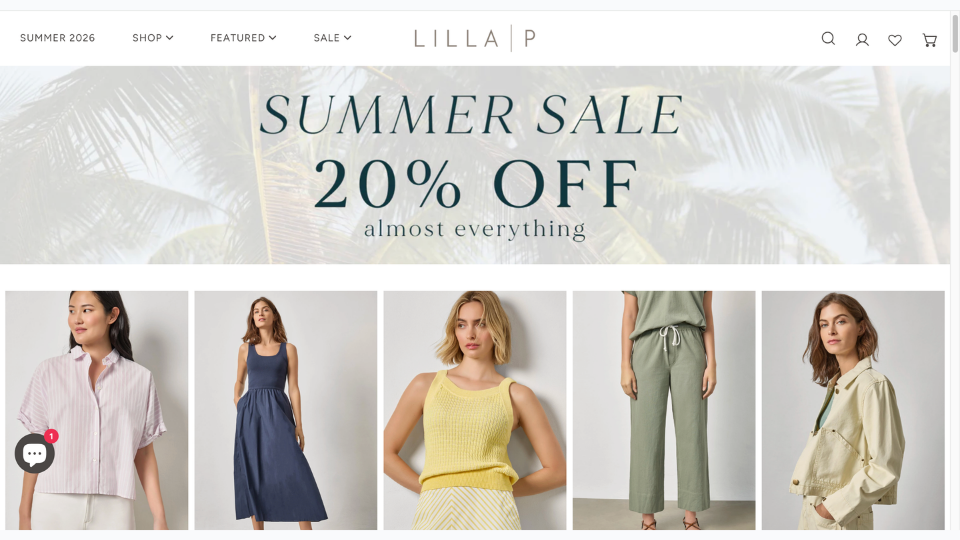 Lilla P webshop