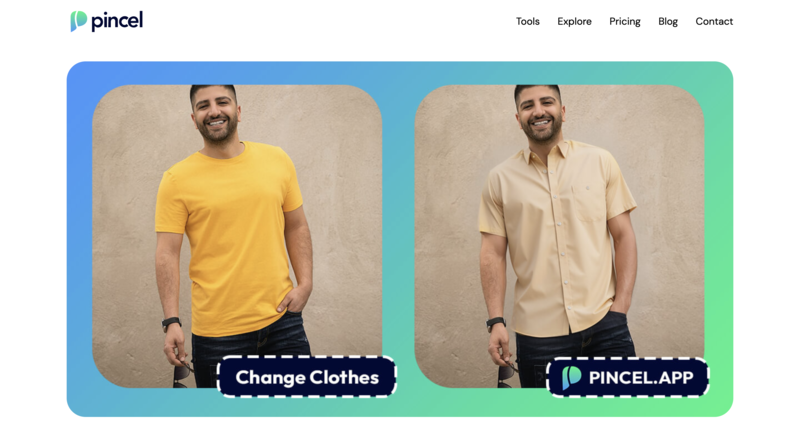 10 Best AI Clothes Changer Tools (Tested)-Pincel