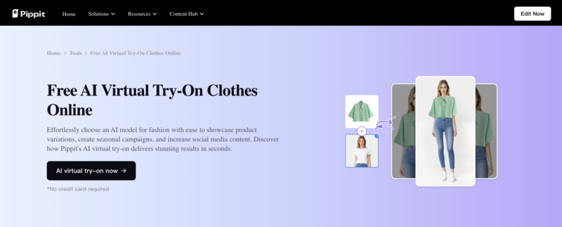 10 Best AI Clothes Changer Tools (Tested)-Pippit