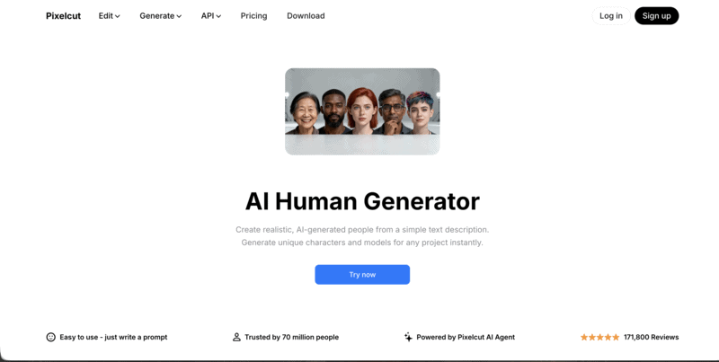 Pixelcut's product page.