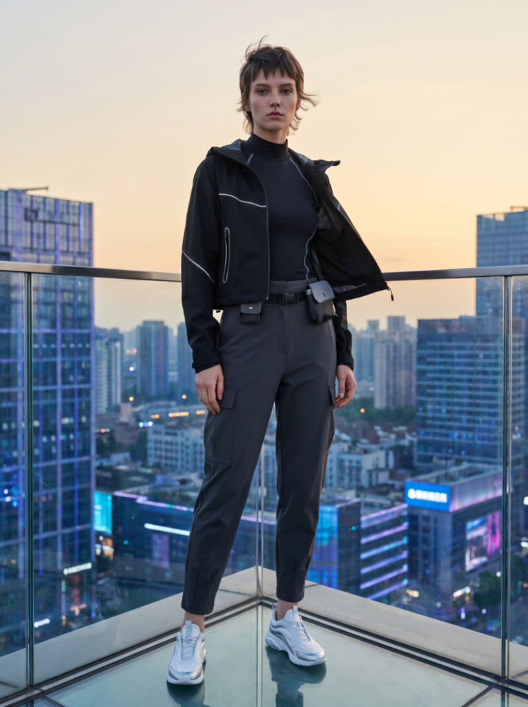 This version of techwear is more refined and silhouette-focused.