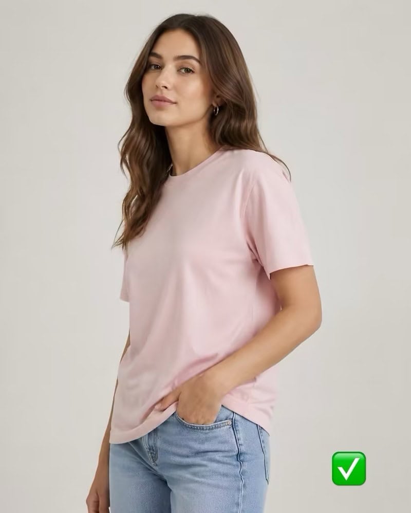 Best photos for an AI clothes changer (sample).