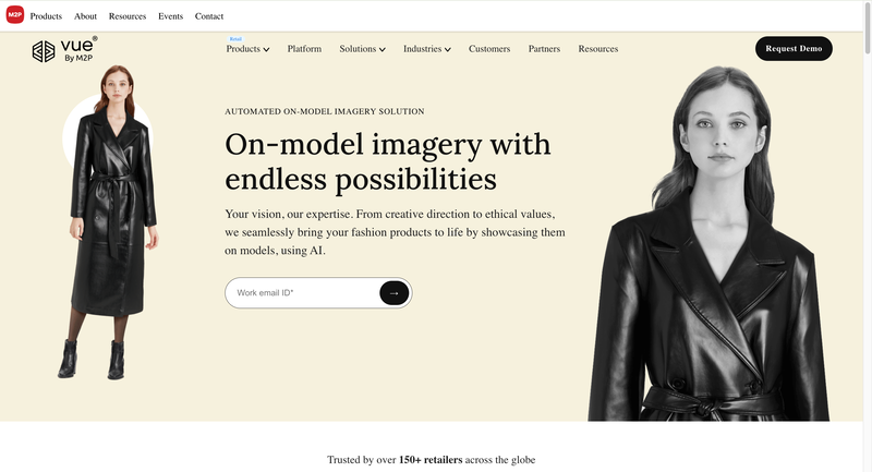 Enterprise retail automation platform combining AI product imagery, personalization, and inventory systems