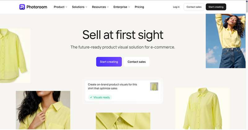 Photoroom ecommerce image editing tool for batch background removal and multi-category product photo optimization