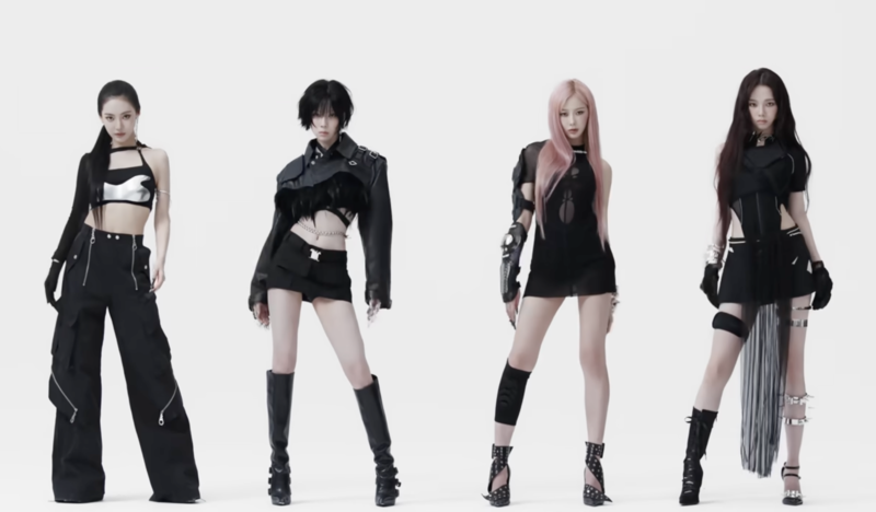Aespa's Whiplash MV screenshot.