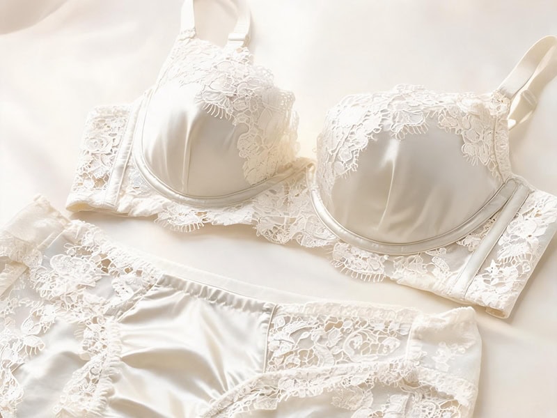Lingerie has its fabric complexity.