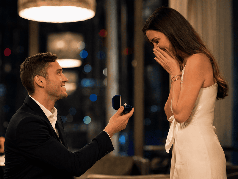 Propose with the right ring after trying Fashion Diffusion's AI virtual try-on ring tool.