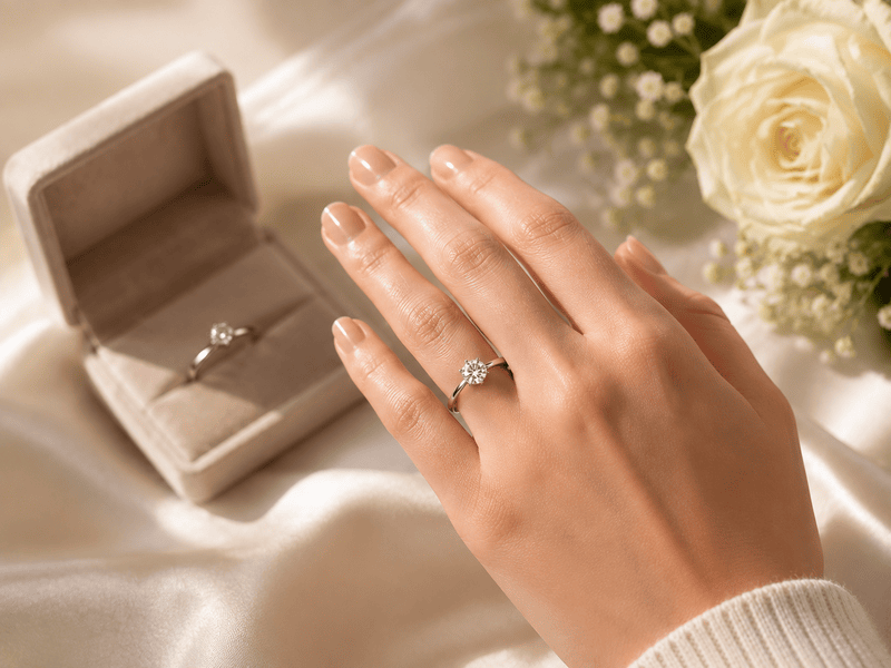virtual engagement ring try on cover page
