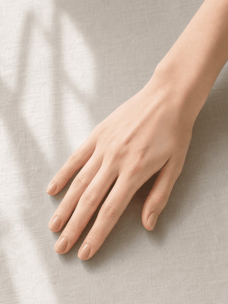 Upload your hand image.
