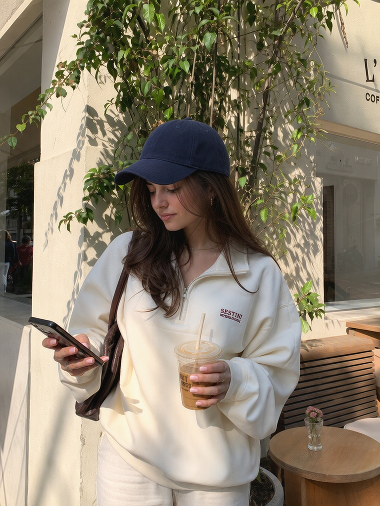 Final hat try-on effect generated by Fashion Diffusion.