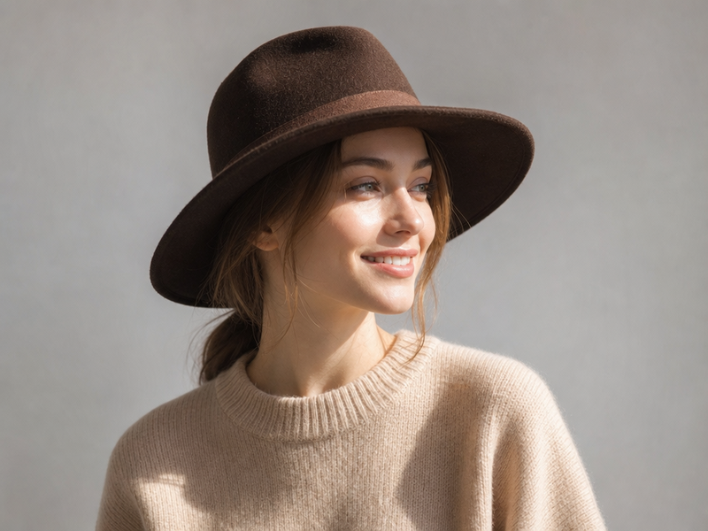 Best hat styles for oval faces.
