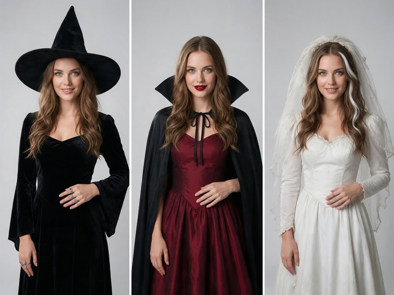 Preview a real costume before you buy it using AI clothes changer.