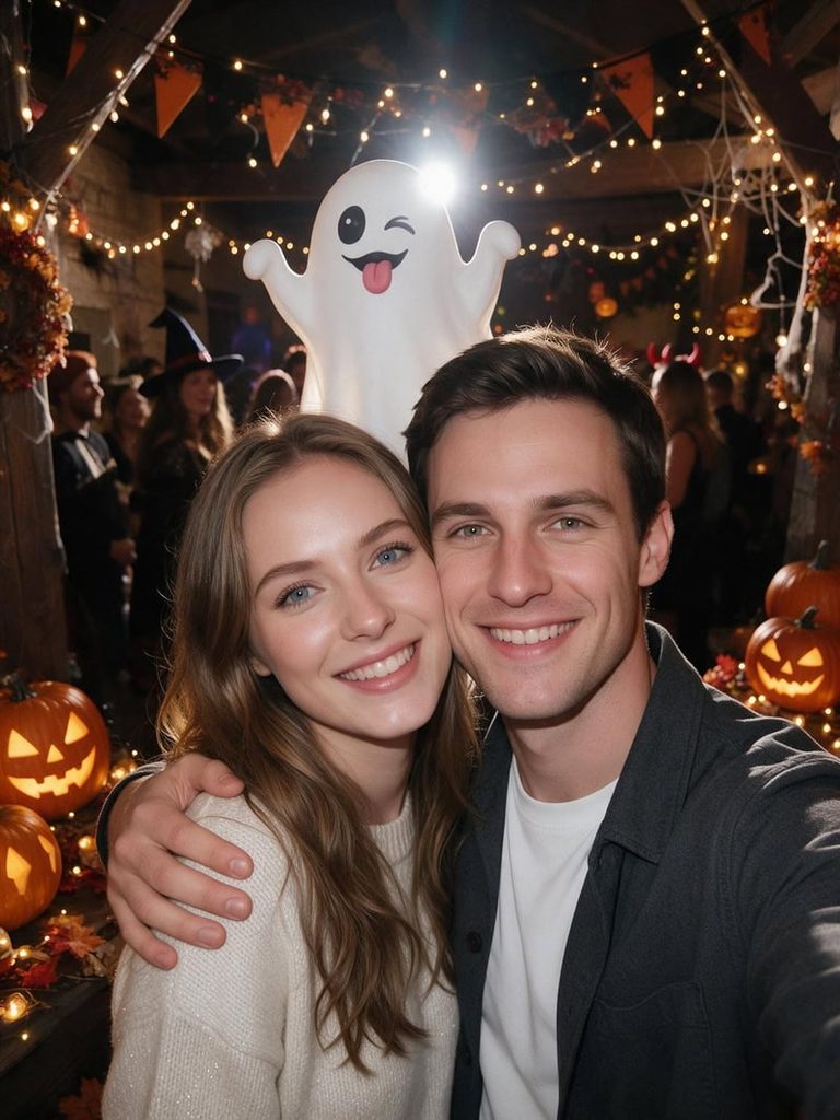 Ghost Photobomb Selfie
