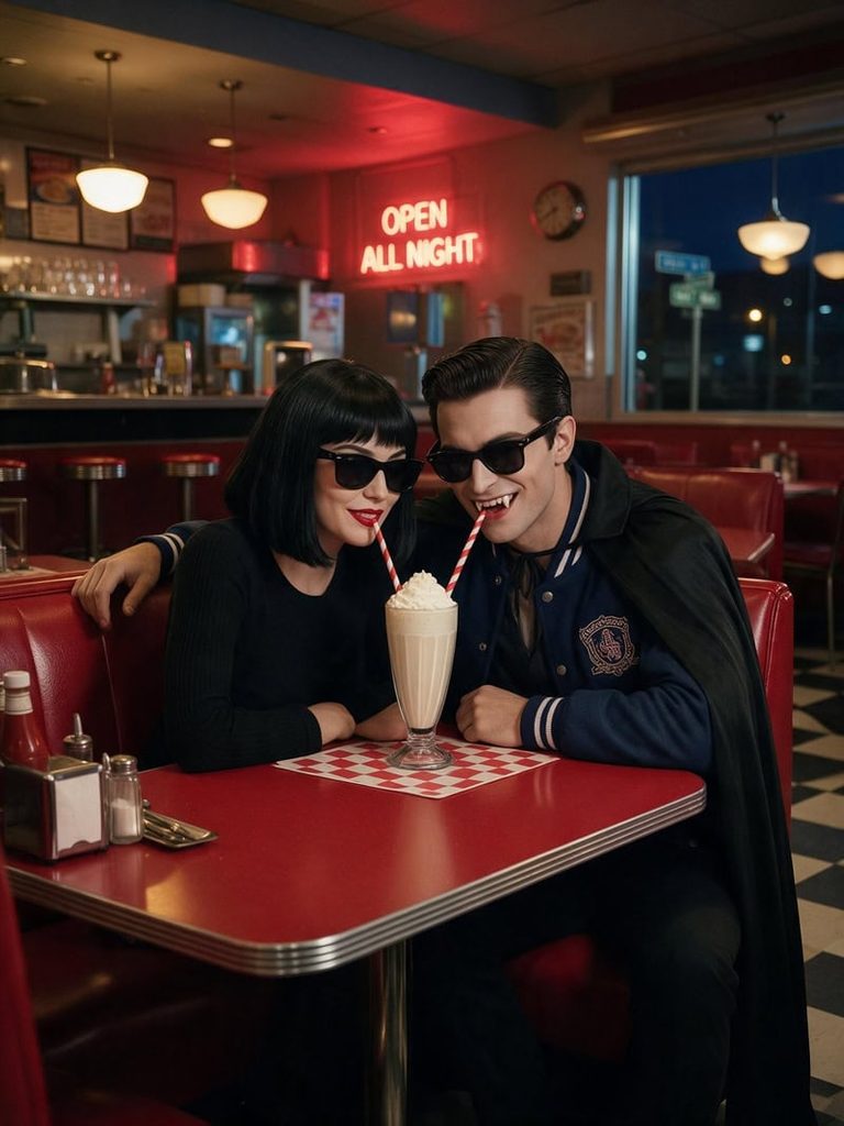 Vampires at a Midnight Diner