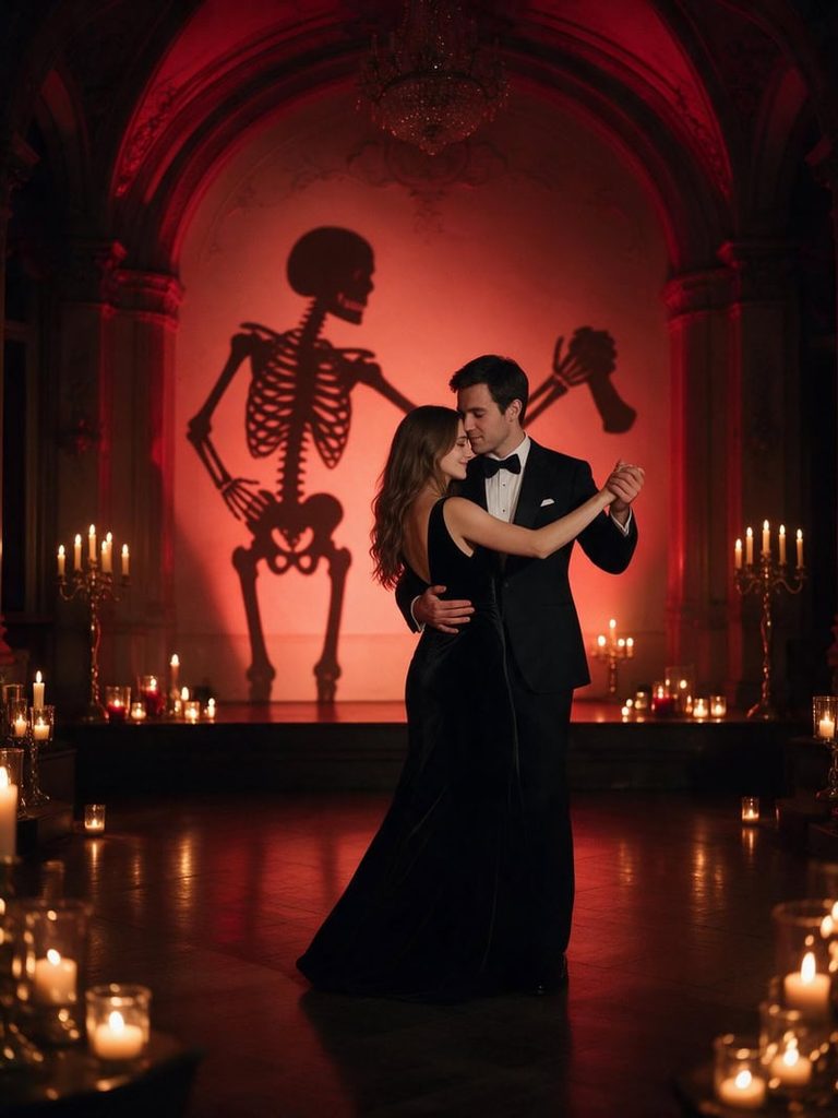 Slow Dance with Skeleton Shadows